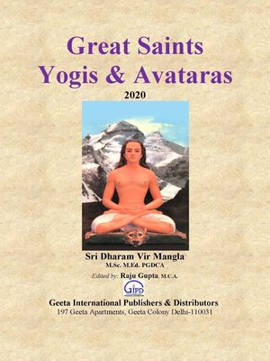 cover image of Great Saints Yogis & Avataras (2020)